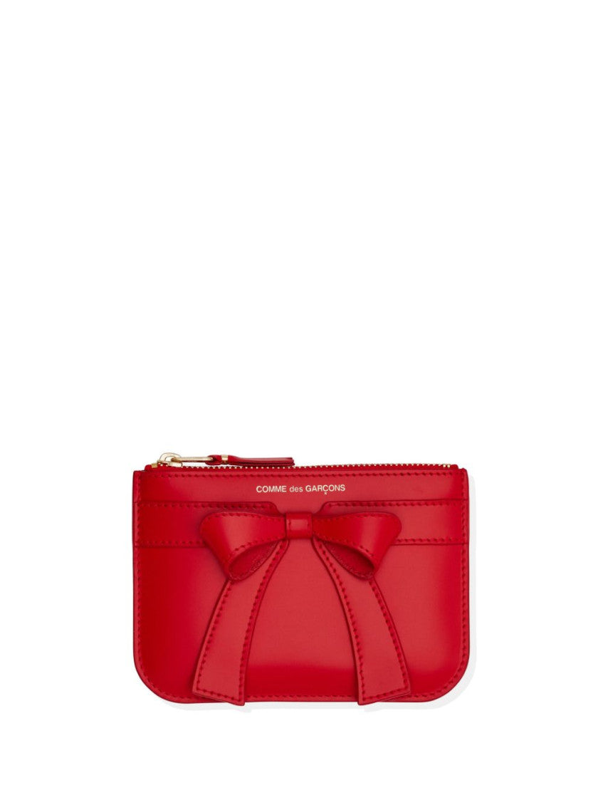 Red  Solid Logo Wallet 1
