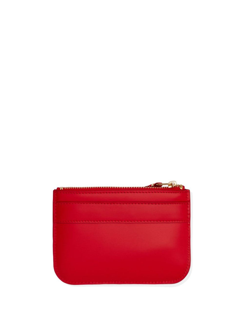 Red  Solid Logo Wallet 2