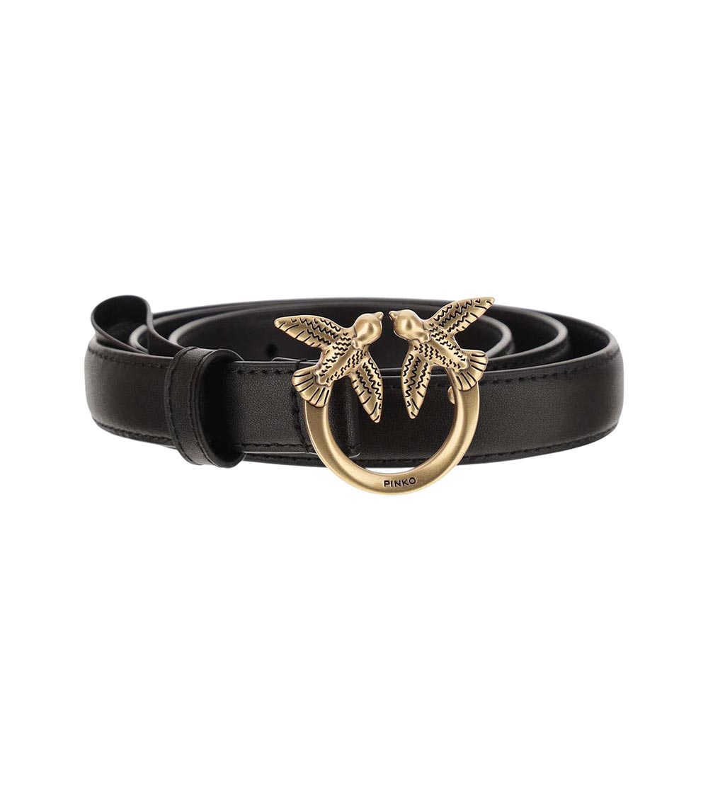 Black Love Berry Buckle Belt 1