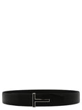 Black ‘T’ buckle belt 1