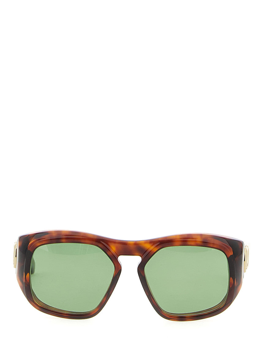 Brown Geometric Sunglasses 1