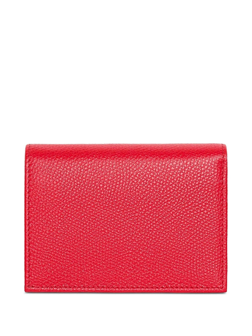 Red Textured Wallet 2