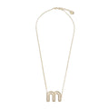 Golden Logo Necklace 1