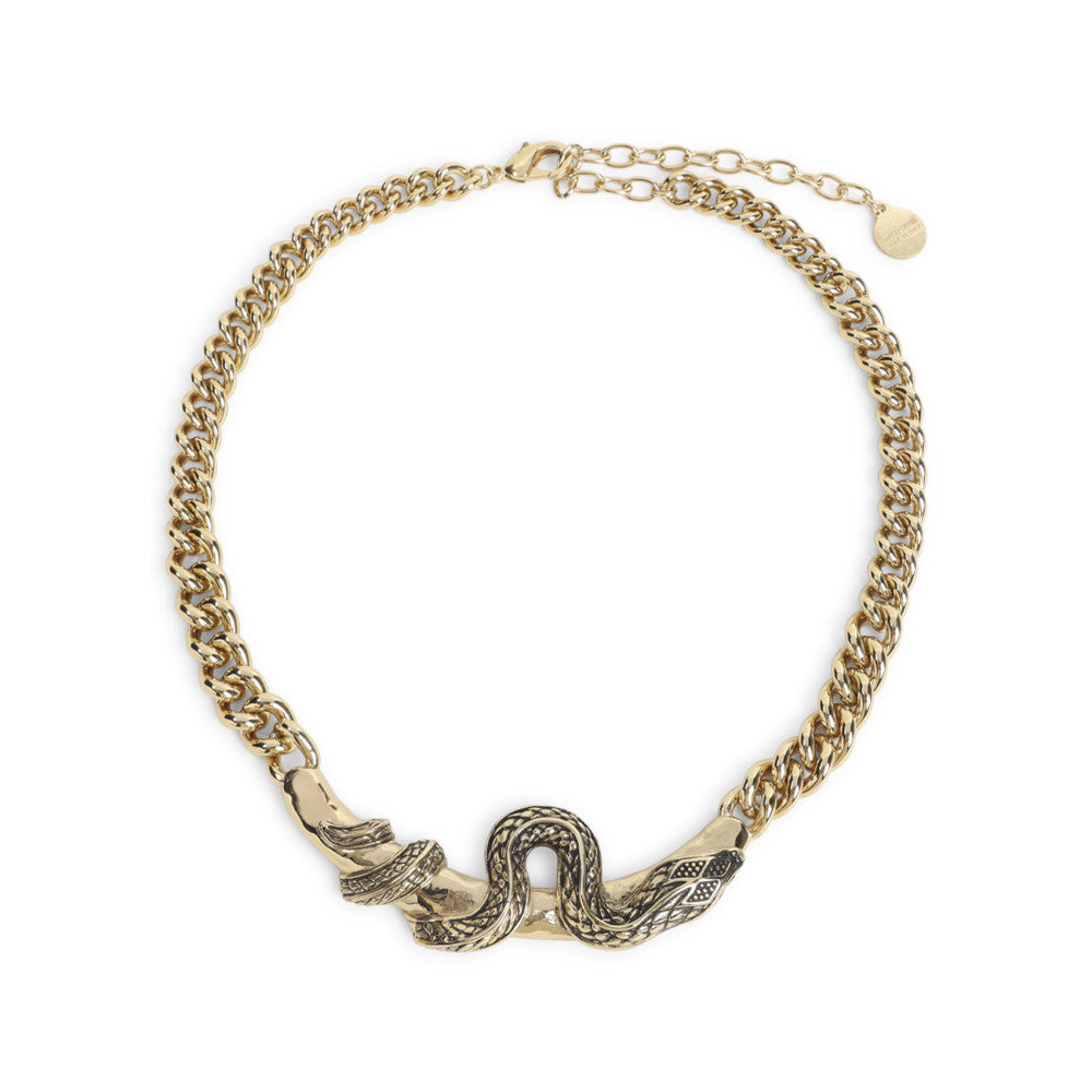Golden Serpentine Necklace 1