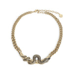 Golden Serpentine Necklace 1