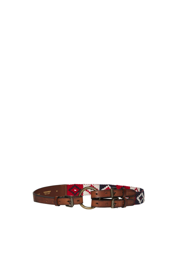 Brown Double Solid Belt 1