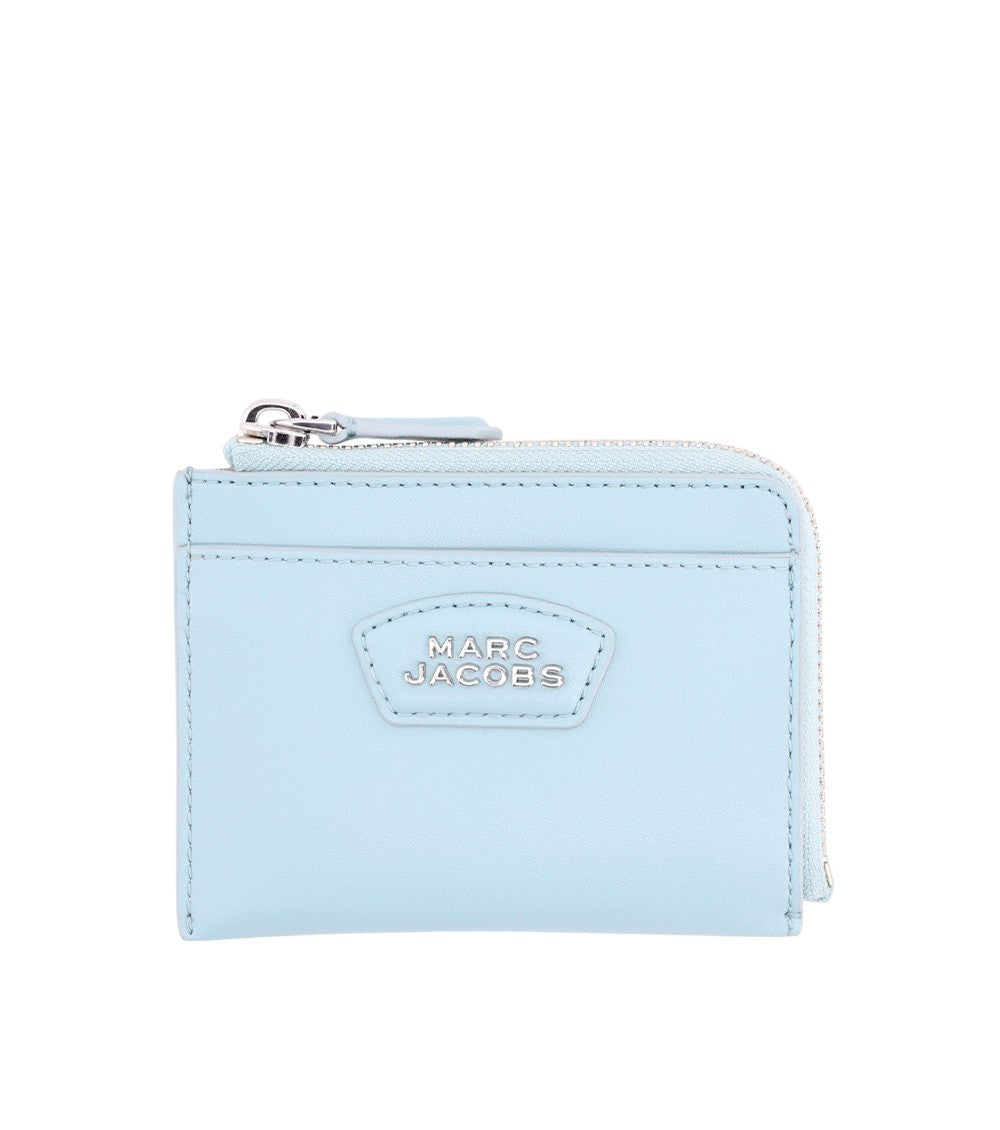 Sky Blue Solid Wallet 1