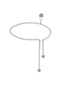 Silver Heart Chain Belt 1