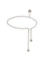 Silver Heart Chain Belt 1