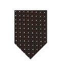 Brown Geometric Dot Tie 1