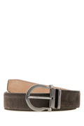 Brown Solid Buckle Belt 1