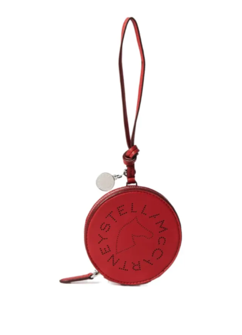 Red Logo Bag Charm 1