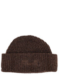 Brown Knitted Beanie Cap 1