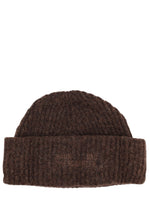 Brown Knitted Beanie Cap 1