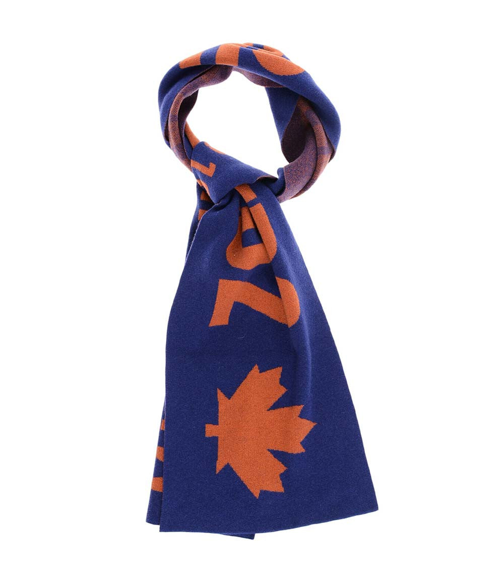 Navy Blue Logo Scarf 2