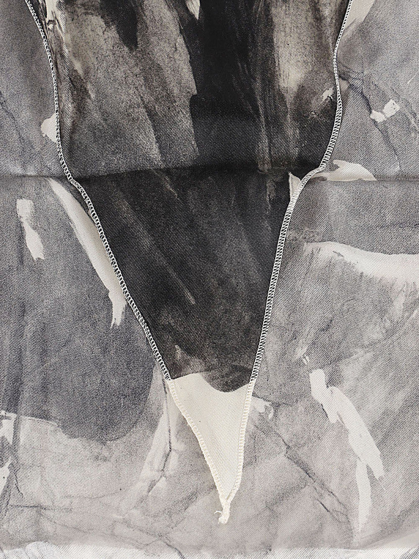 Black Printed Scarf 4