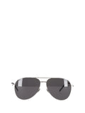Silver Aviator Sunglasses 1