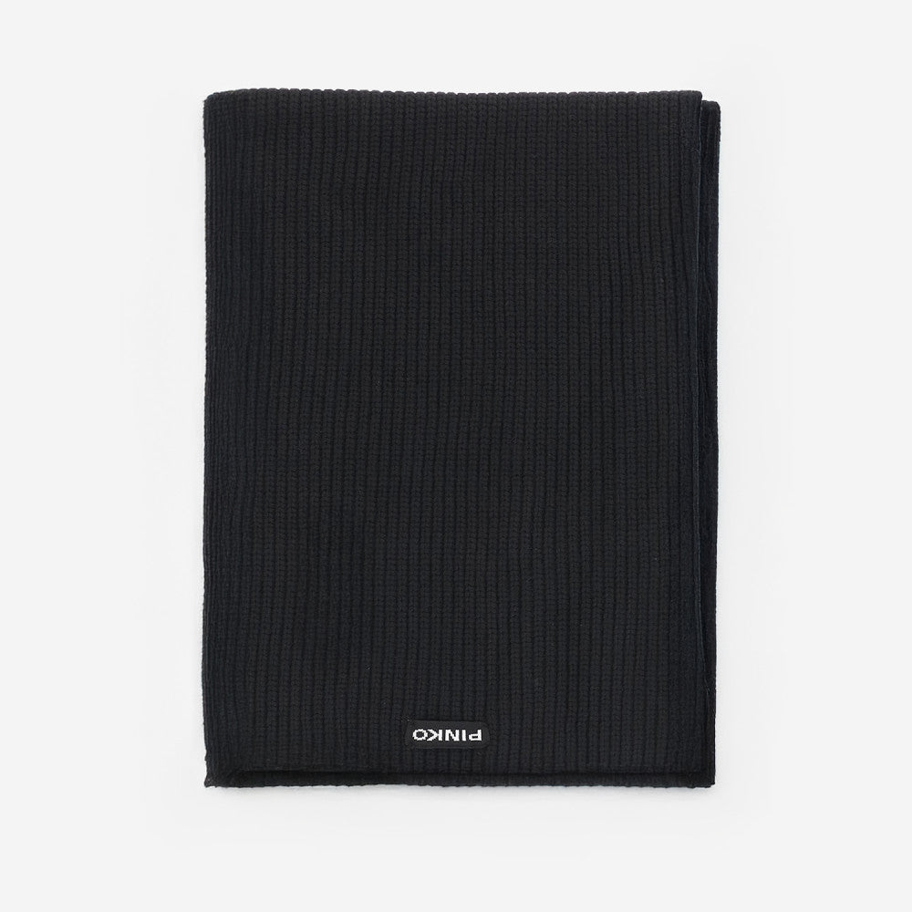 Black Logo Scarf 1