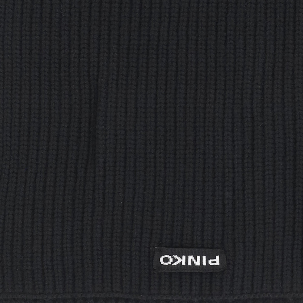 Black Logo Scarf 3