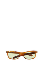 Brown Rectangular Sunglasses 1