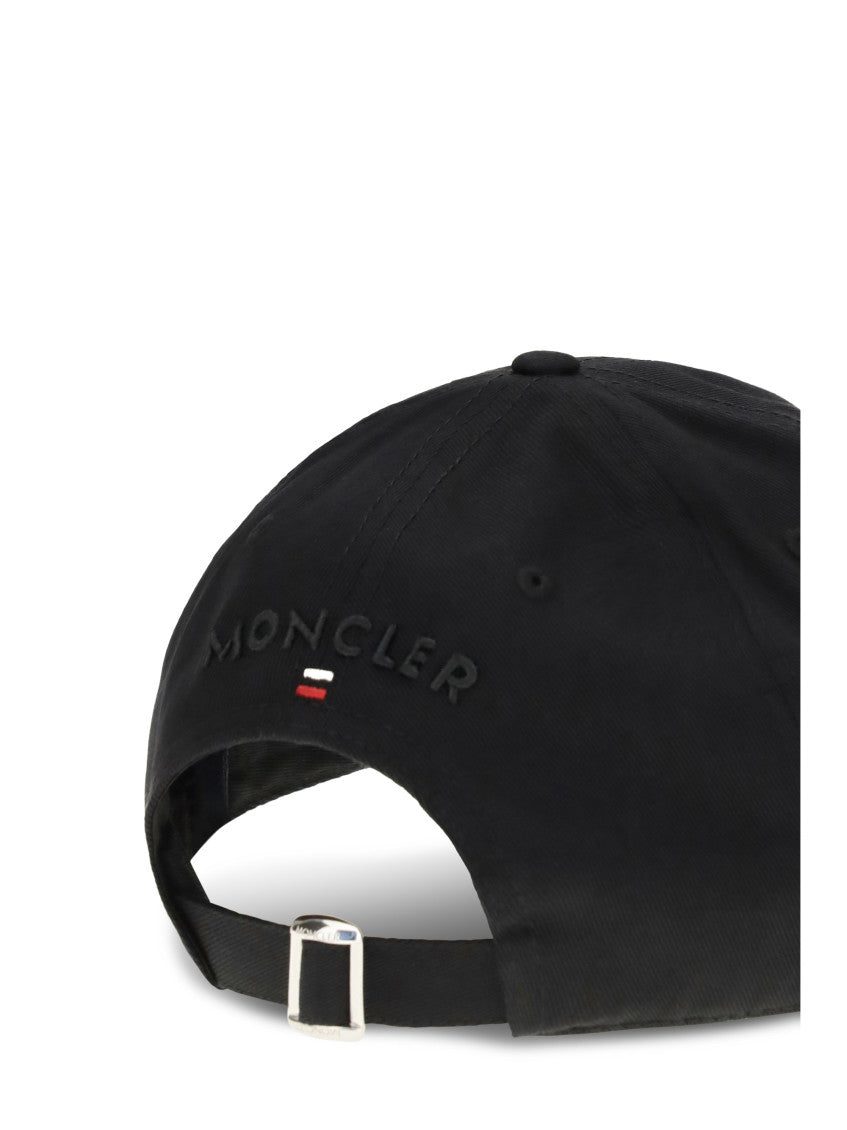 Black Tricolor Logo Baseball Cap 3