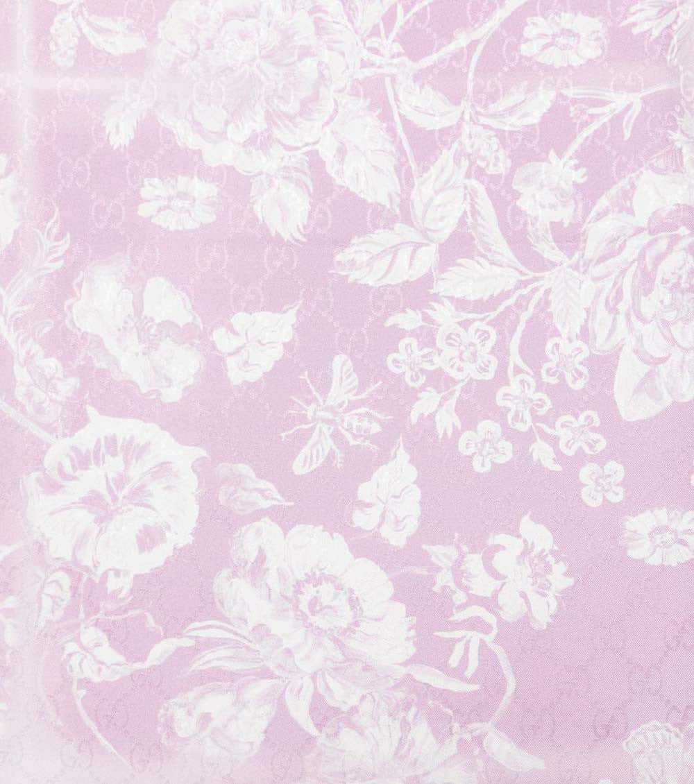 Pink Floral Scarf 2