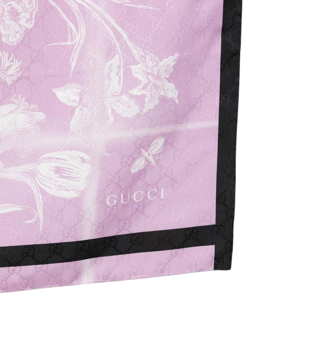 Pink Floral Scarf 3