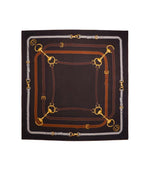 Brown Printed Scarf 1