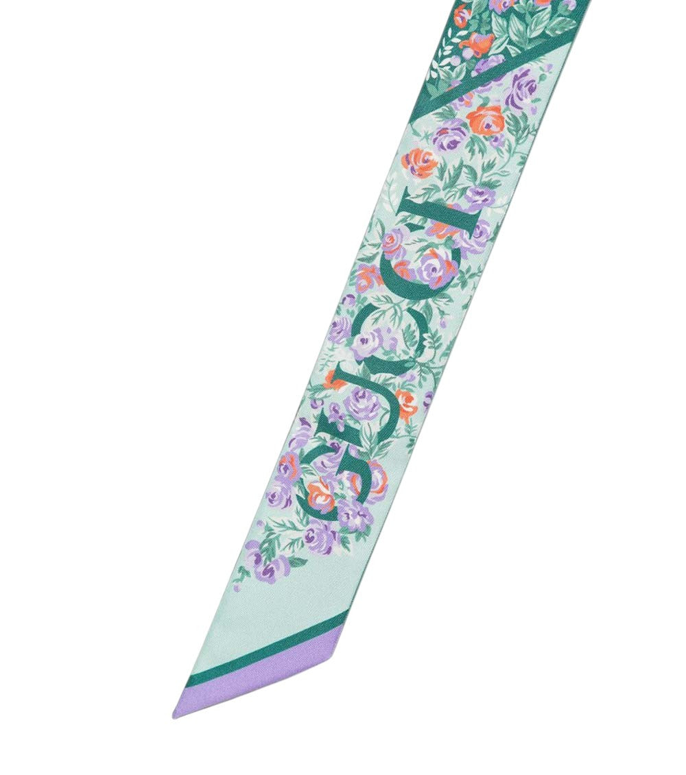 Multicolor Floral Bandana Scarf 3