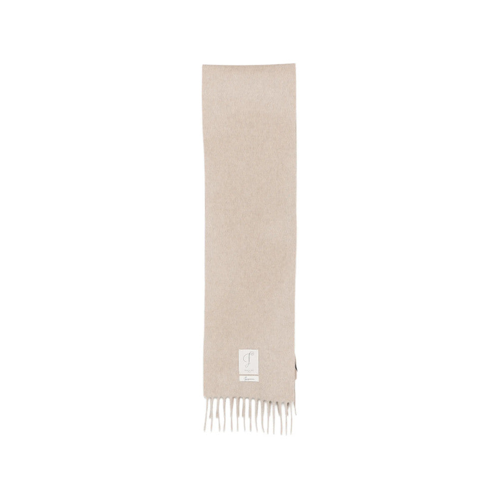 Beige Logo Scarf 1