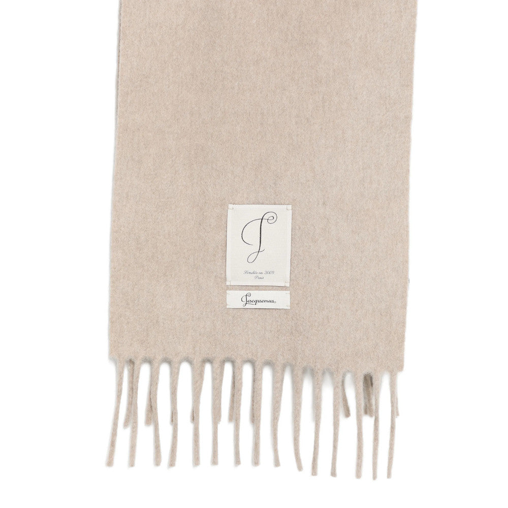Beige Logo Scarf 2