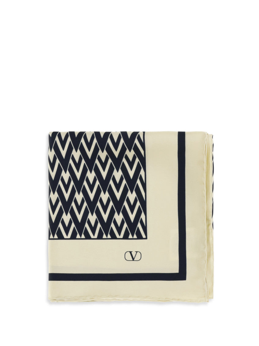 Off White V Logo Scarf 1