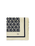 Off White V Logo Scarf 1