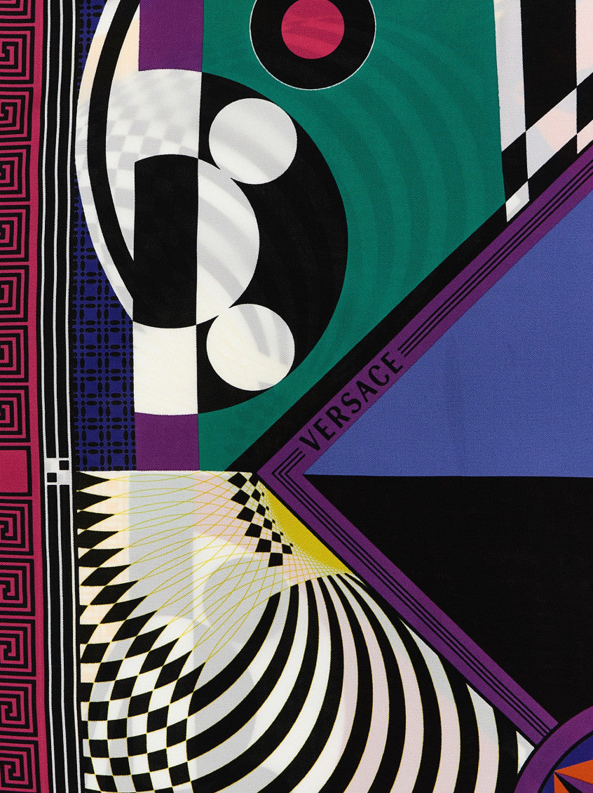 Multicolor Theatre Geometric Scarf 2