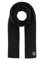 Charcoal Grey Logo Scarf 1