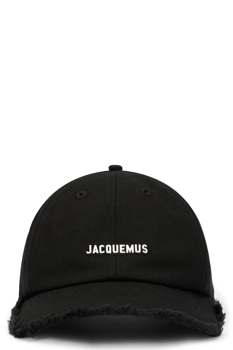 Black Logo Baseball Cap 1