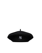 Black Logo Beret Hat 1