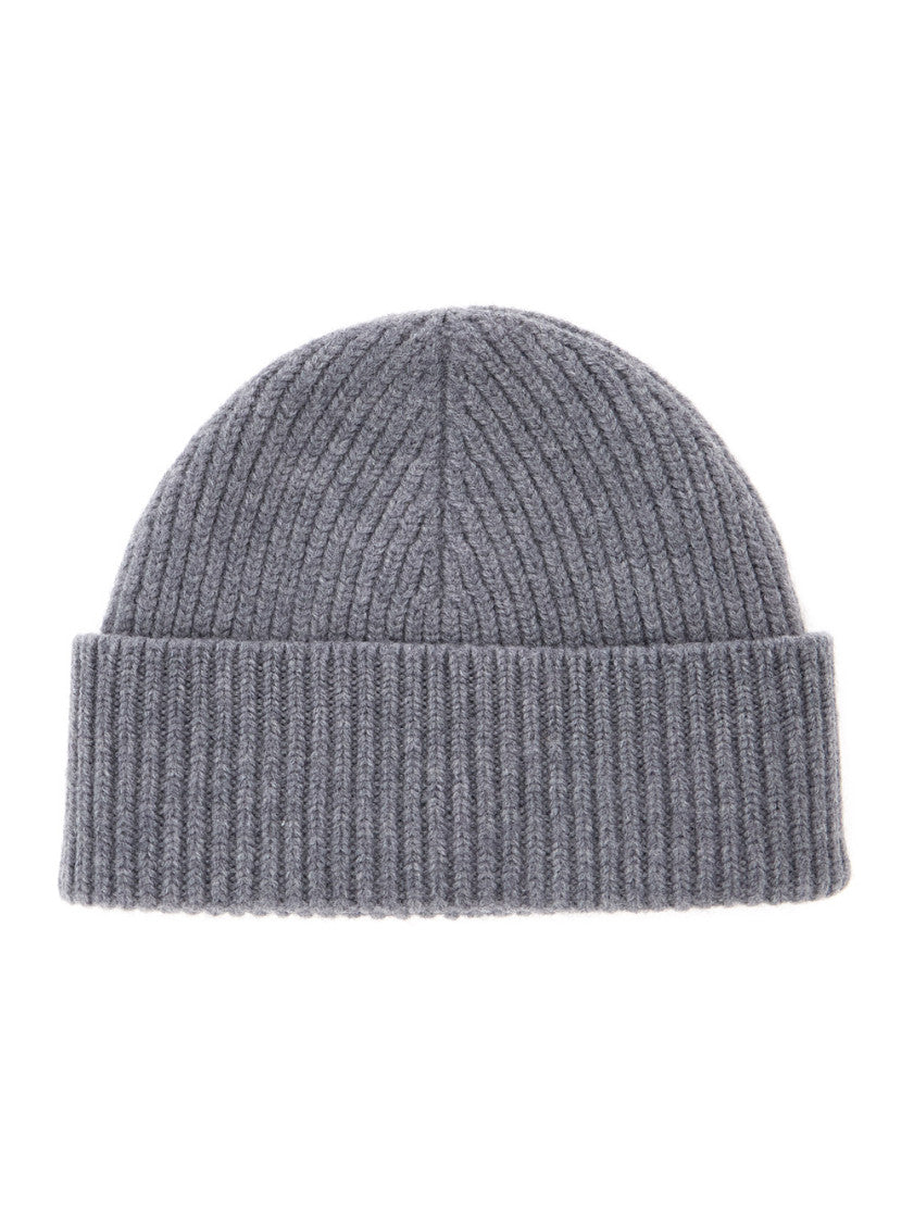 Grey Logo Beanie Cap 2