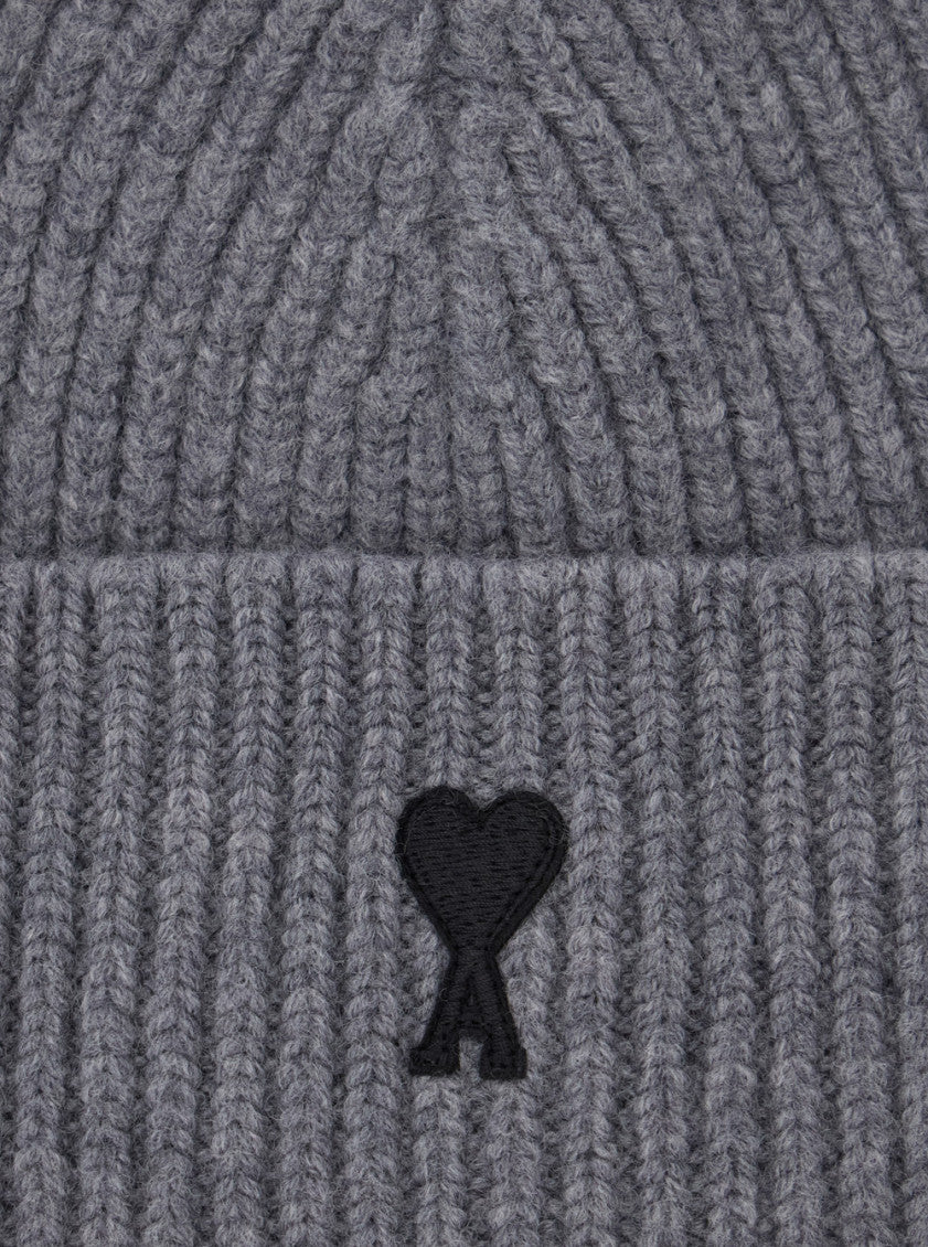 Grey Logo Beanie Cap 3