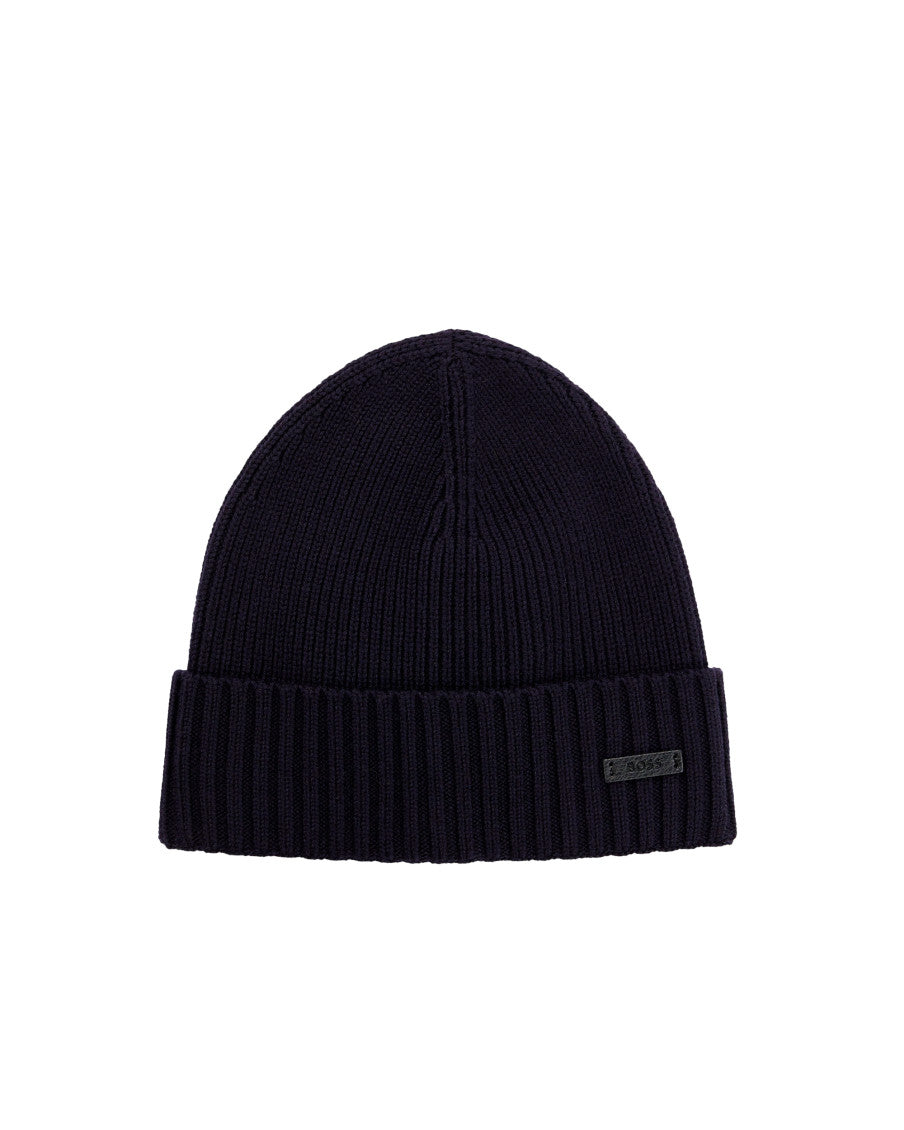 Blue Logo Beanie Cap 1