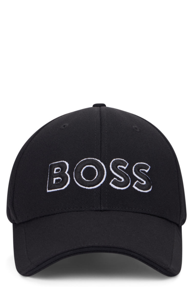 Black Logo Baseball Cap 1