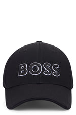 Black Logo Baseball Cap 1