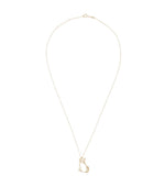 Golden Cat Pendant Necklace 1