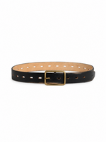 Black Vintage Buckle Belt 1