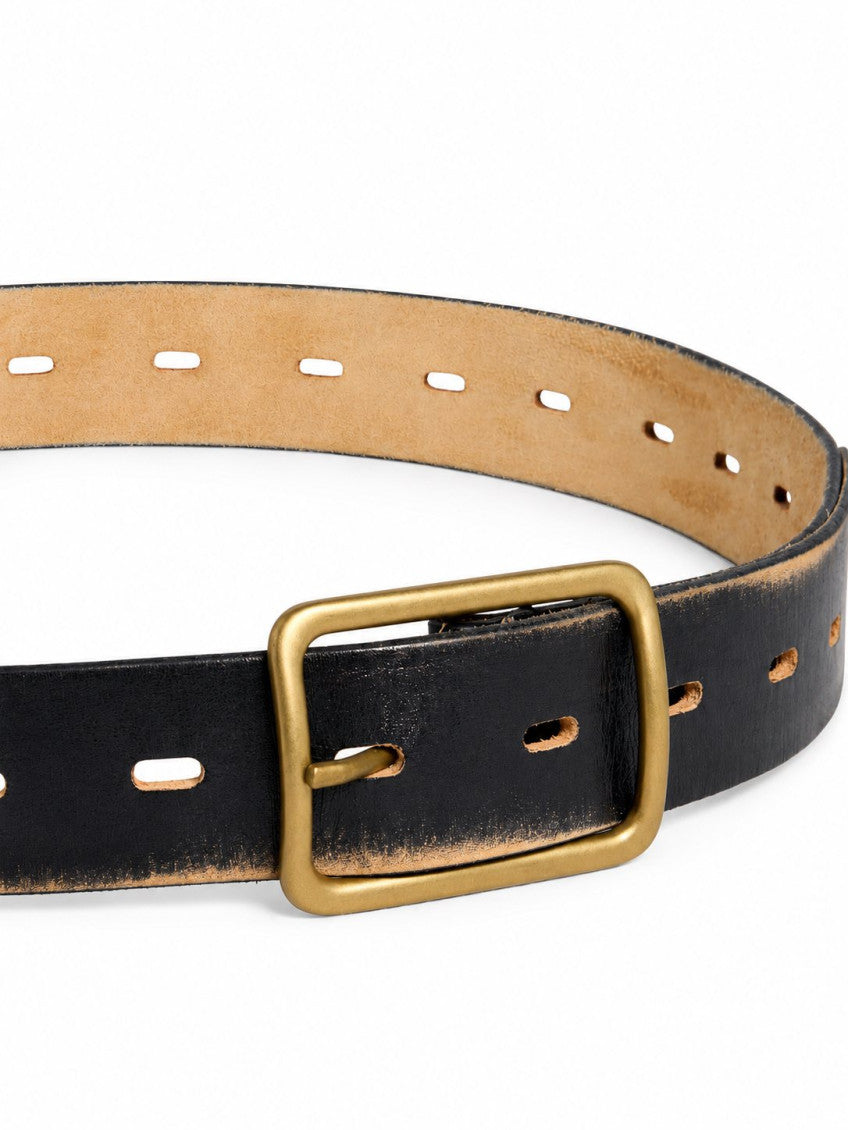 Black Vintage Buckle Belt 3