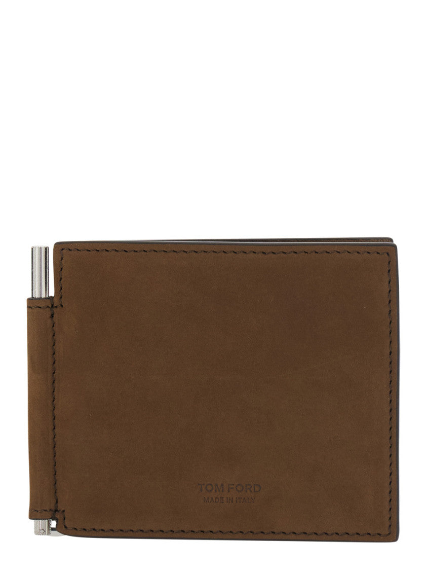 Brown Embossed Logo Wallet 1