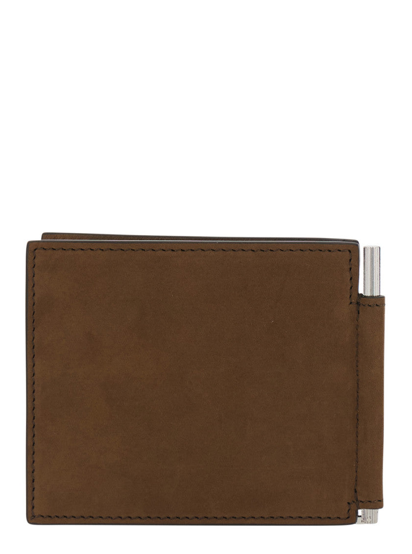 Brown Embossed Logo Wallet 2