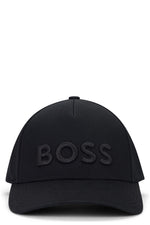 Black Logo Baseball Cap 1