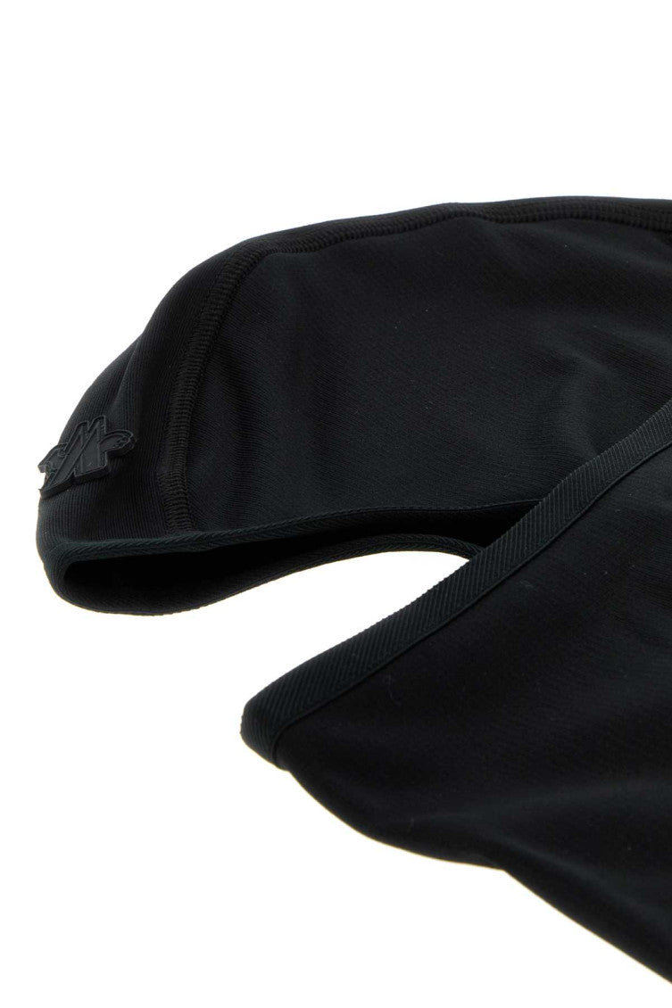 Black Logo Balaclava Cap 2