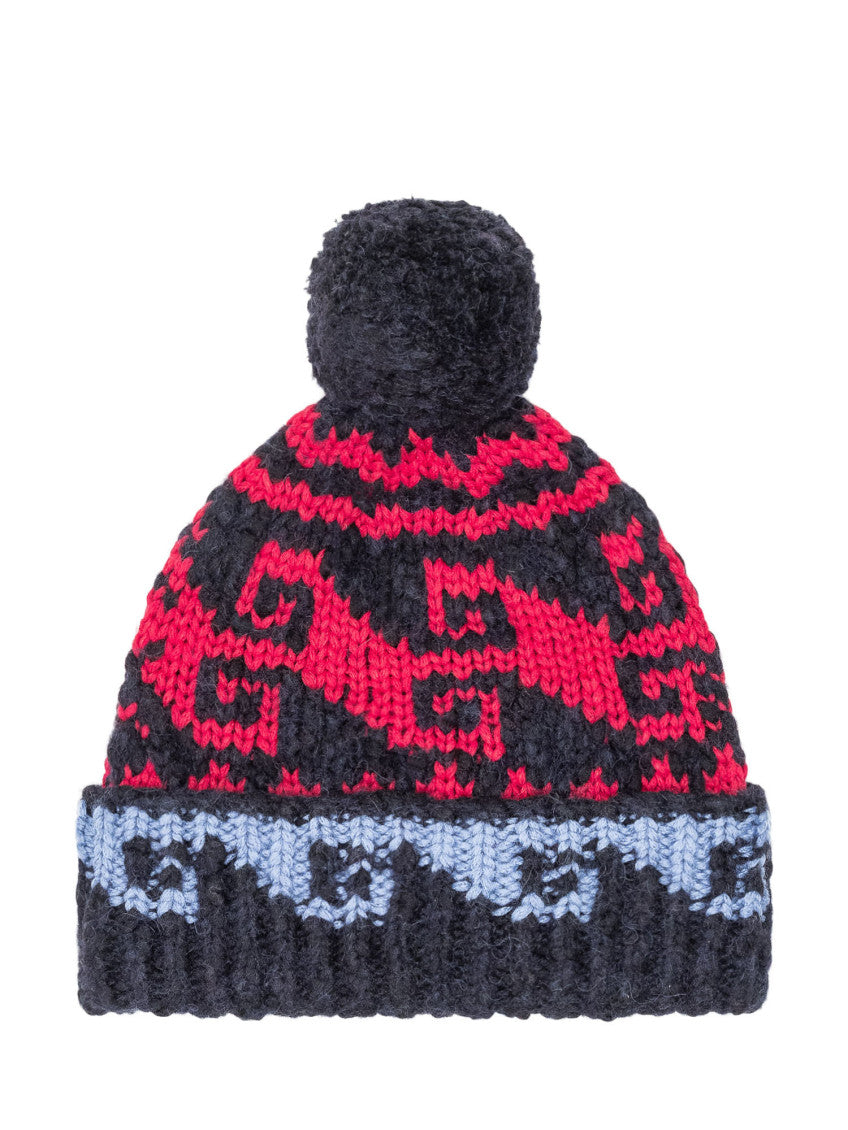Multicolor Knitted Beanie Cap 2